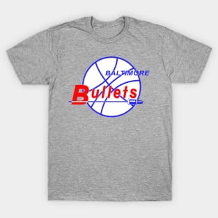 Defunct - Baltimore Bullets 1963 Basketball T-Shirt